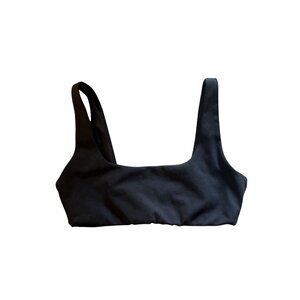 Szep Square Neck Sports bra in Black